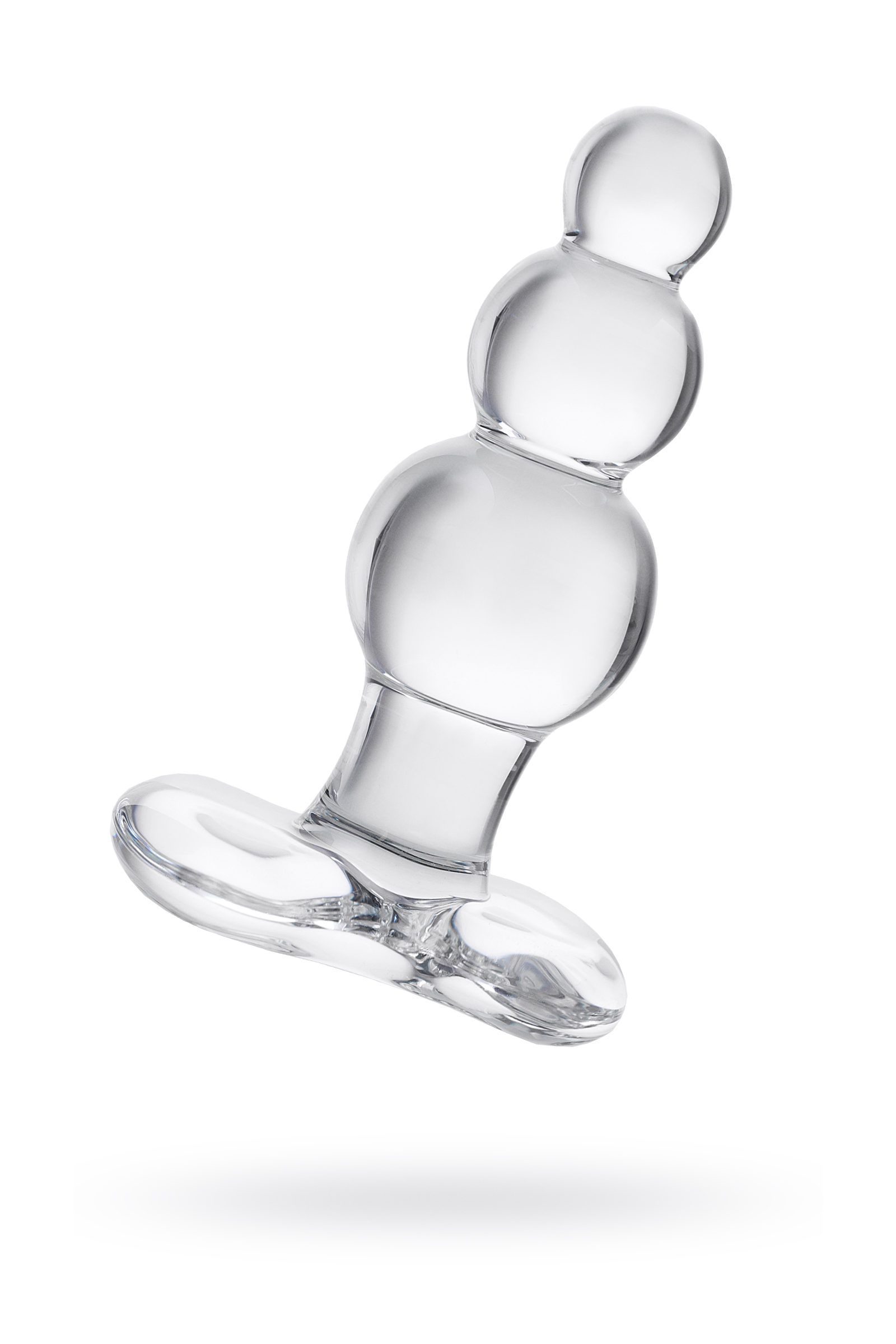 Анальная втулка Sexus Glass, стекло, прозрачная, 10,5 см, Ø 3,5 см арт. 912178