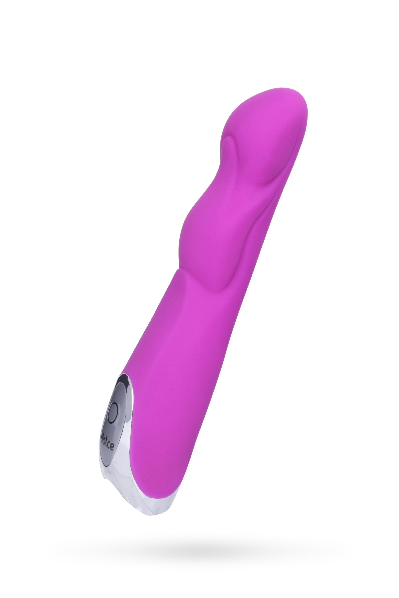 Вибратор TOYFA Dolce Leo, силикон, розовый, 16,5см арт. 591001