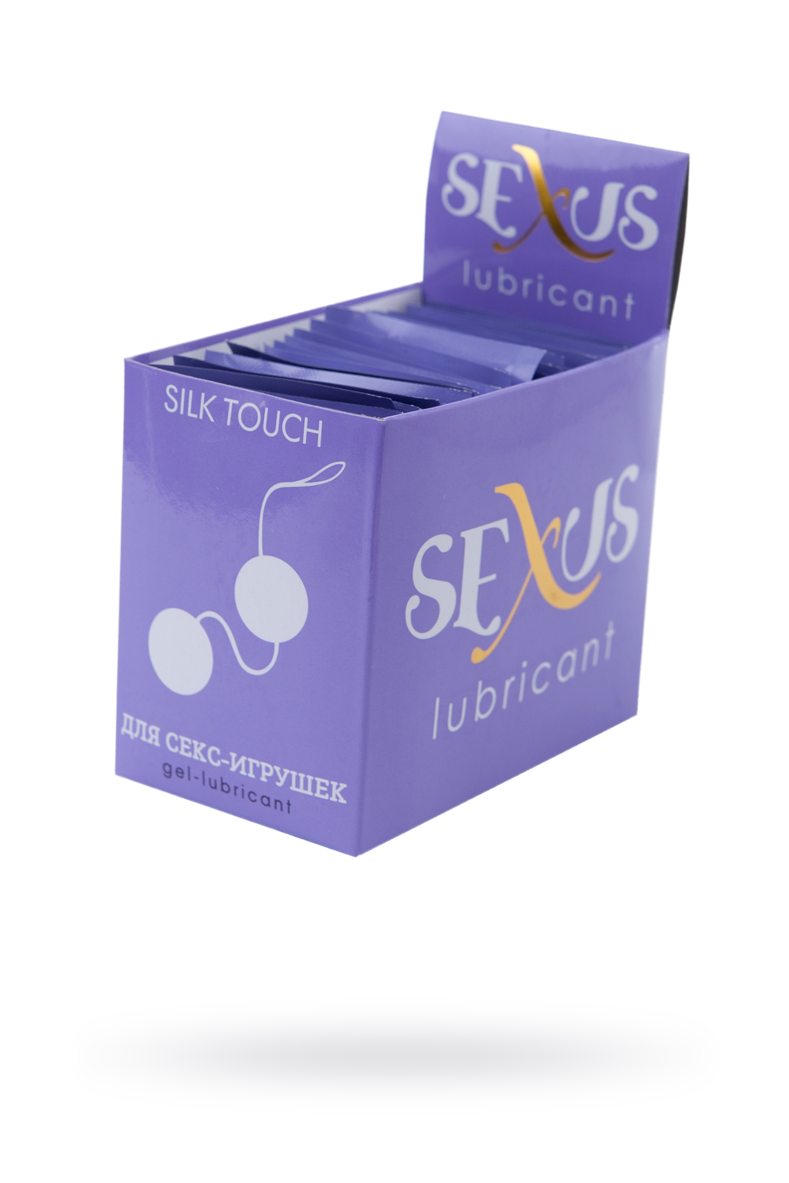 Гель-лубрикант Sexus на водной основе для секс-игрушек Silk Touch Toy 6 мл арт. 817018