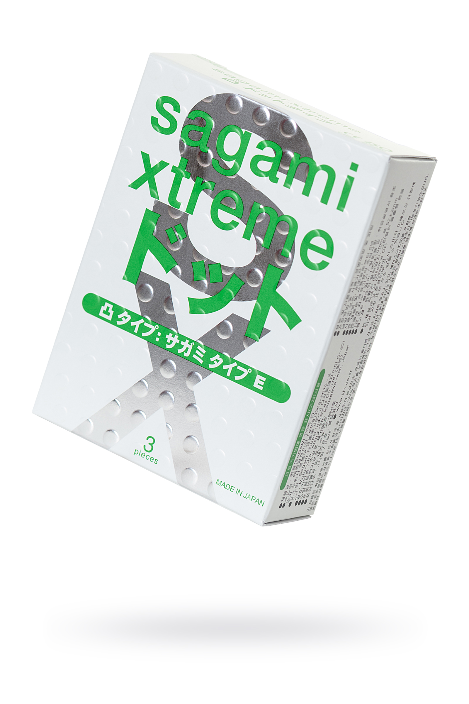 Презервативы латексные Sagami Xtreme Type-E №3 арт. 718/1