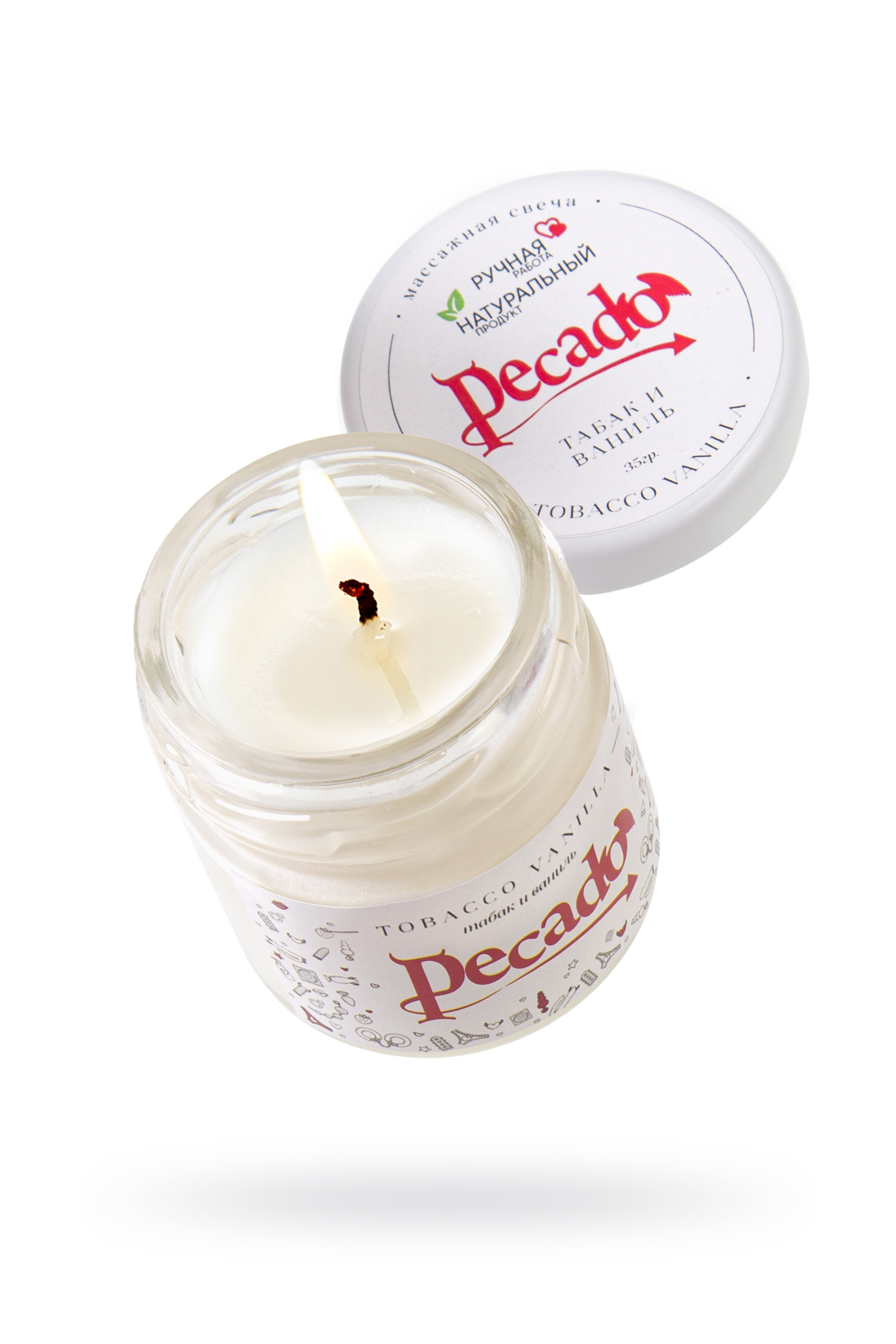 Массажная свеча Pecado BDSM, Tobacco Vanilla 35мл. арт. 12037-03