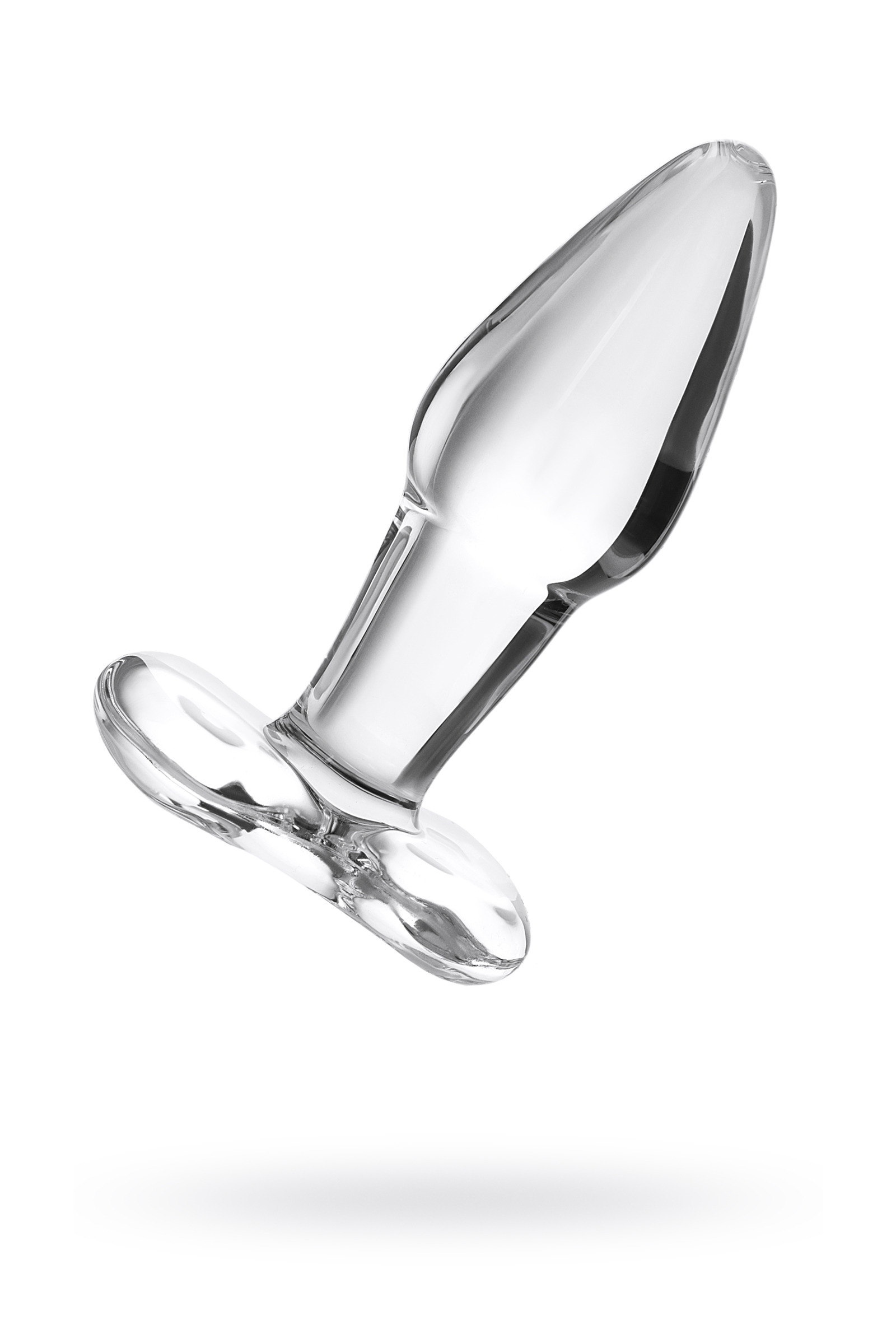 Анальная втулка Sexus Glass, стекло, прозрачная, 10,5 см, Ø 3,5 см арт. 912131