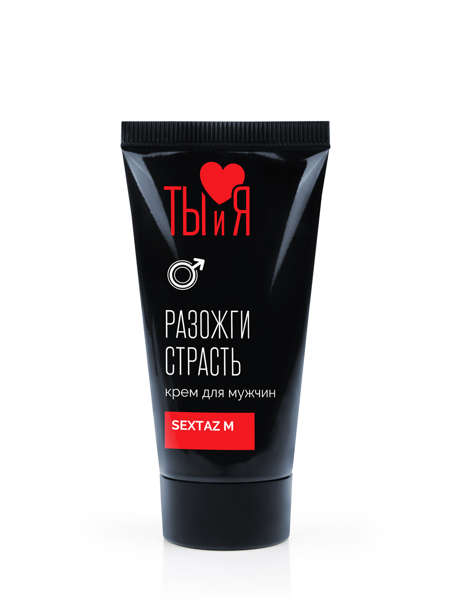 Крем SEXTAZ-M серии Ты и Я для мужчин, туб 25 г арт. LB-70010 арт. LB-70010