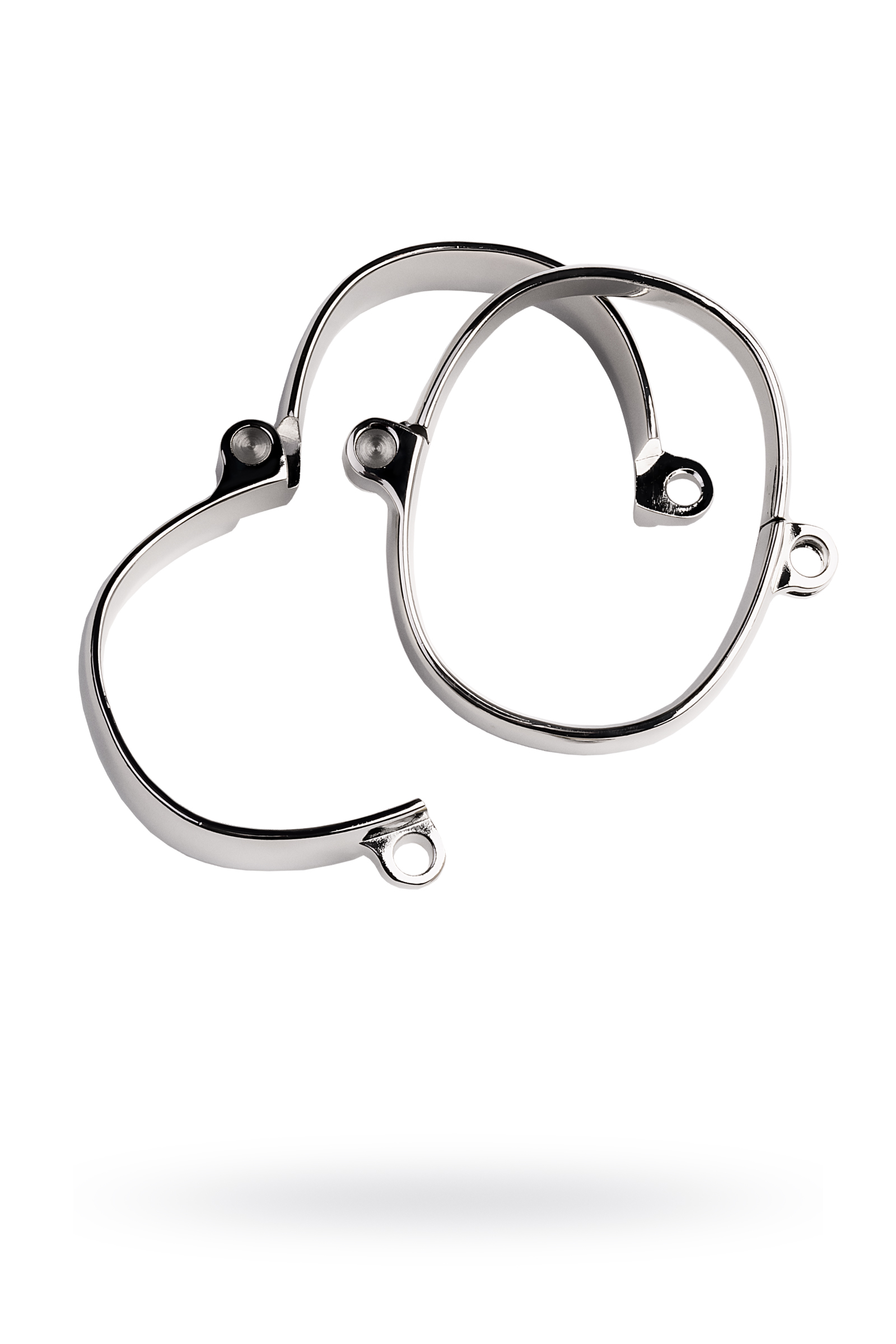 Наручники, TOYFA Metal, серебристые, 4,5Х5,5см арт. 717114