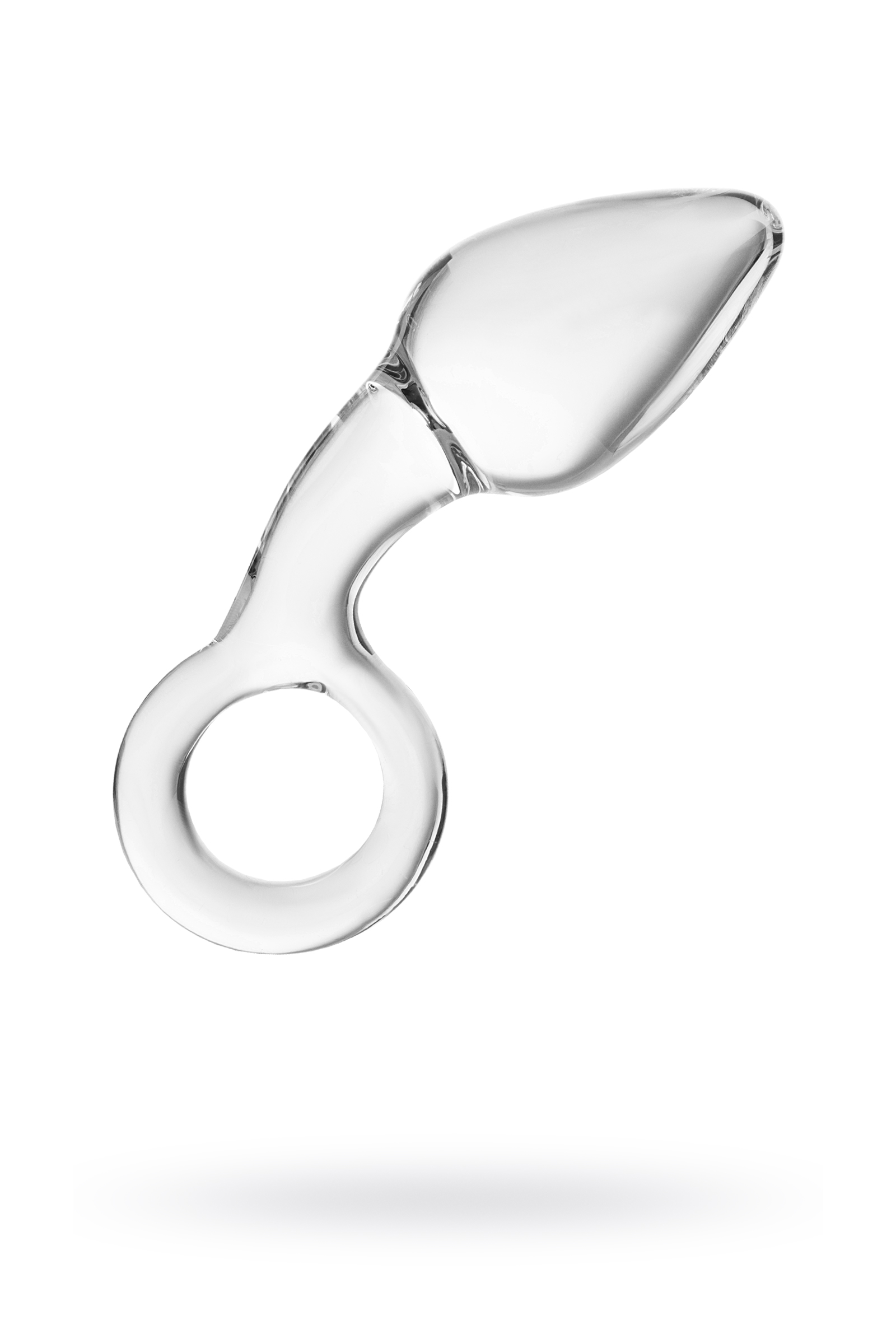 Анальная втулка Sexus Glass, стекло, прозрачная, 14,5 см, Ø 4 см арт. 912157