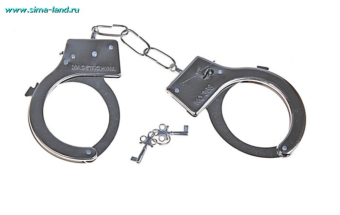 НАРУЧНИКИ МЕТАЛЛ артикул 455522 арт. 455522