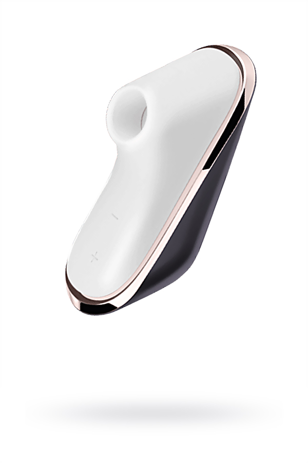 Вакуум-волновой бесконтактный стимулятор клитора Satisfyer Pro Traveler, ABS пластик+силикон, черный арт. J2018-TR