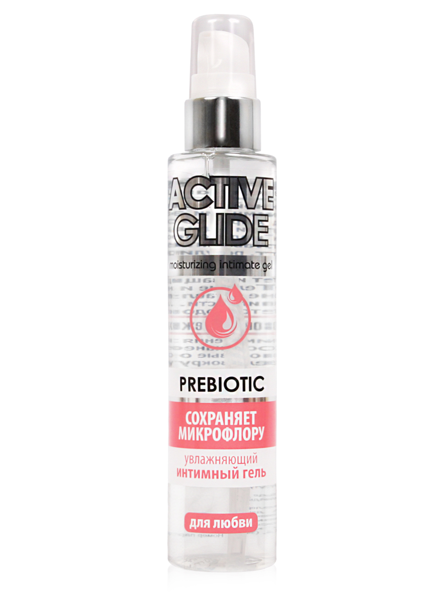 Увлажняющий интимный гель ACTIVE GLIDE PREBIOTIC, 100 г арт. LB-29001 арт. LB-29001