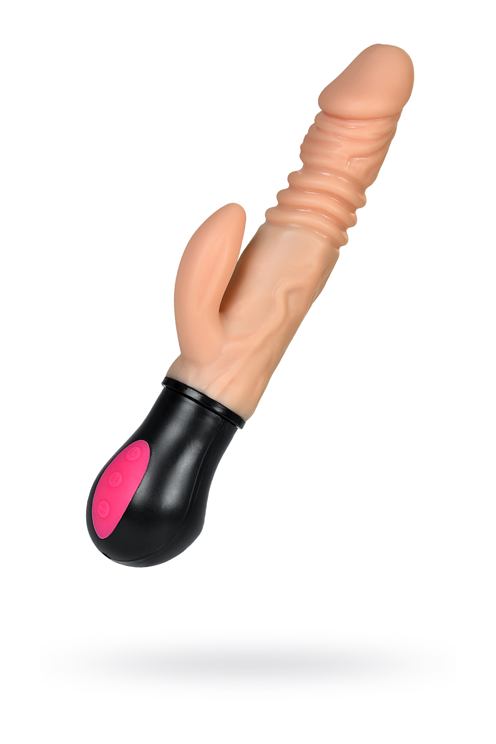 Реалистичный вибратор TOYFA A-Toys  с функцией Up-Down, TPE, 12 режимов вибрации, 13,5 см арт. 76103