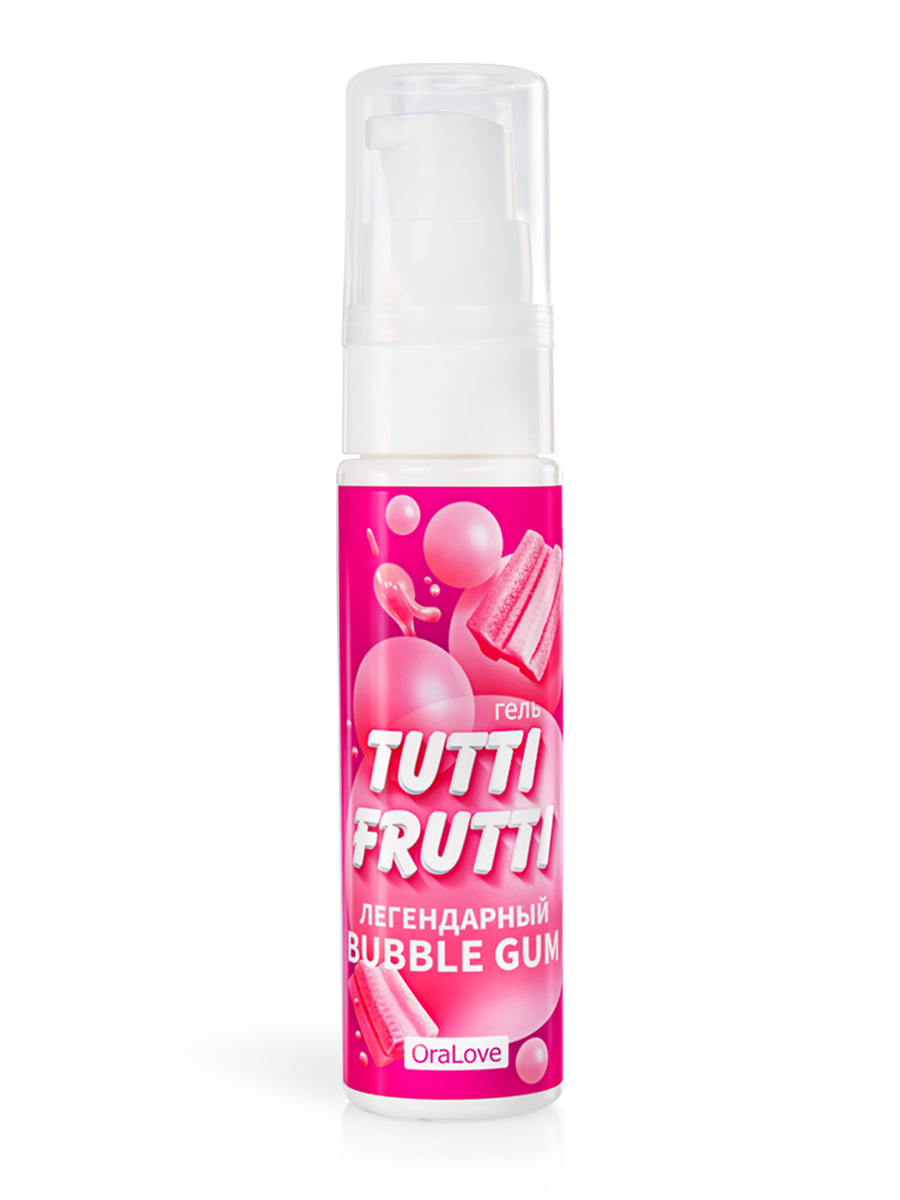 Интимный гель TUTTI-FRUTTI BUBBLE GUM 30 г  арт. LB-30021 арт. LB-30021