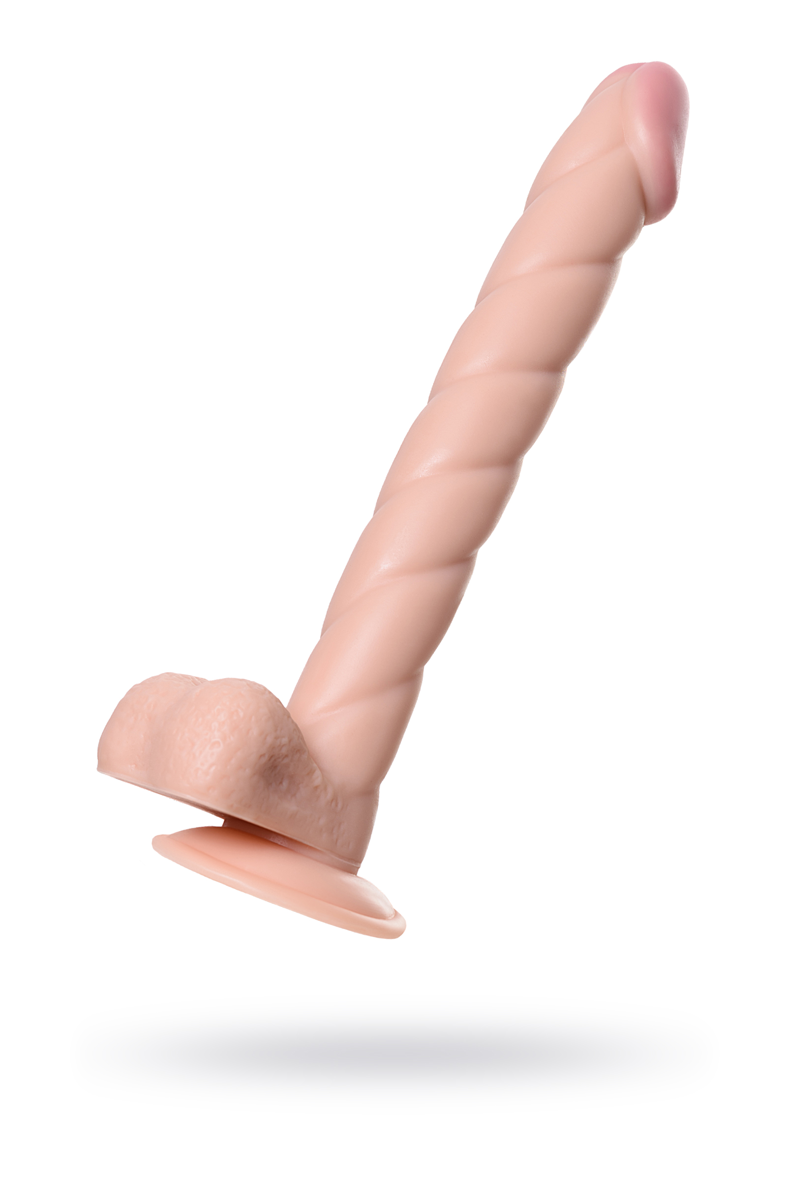 Реалистичный фаллоимитатор TOYFA RealStick Nude, PVC, телесный, 31,5 см арт. 582014