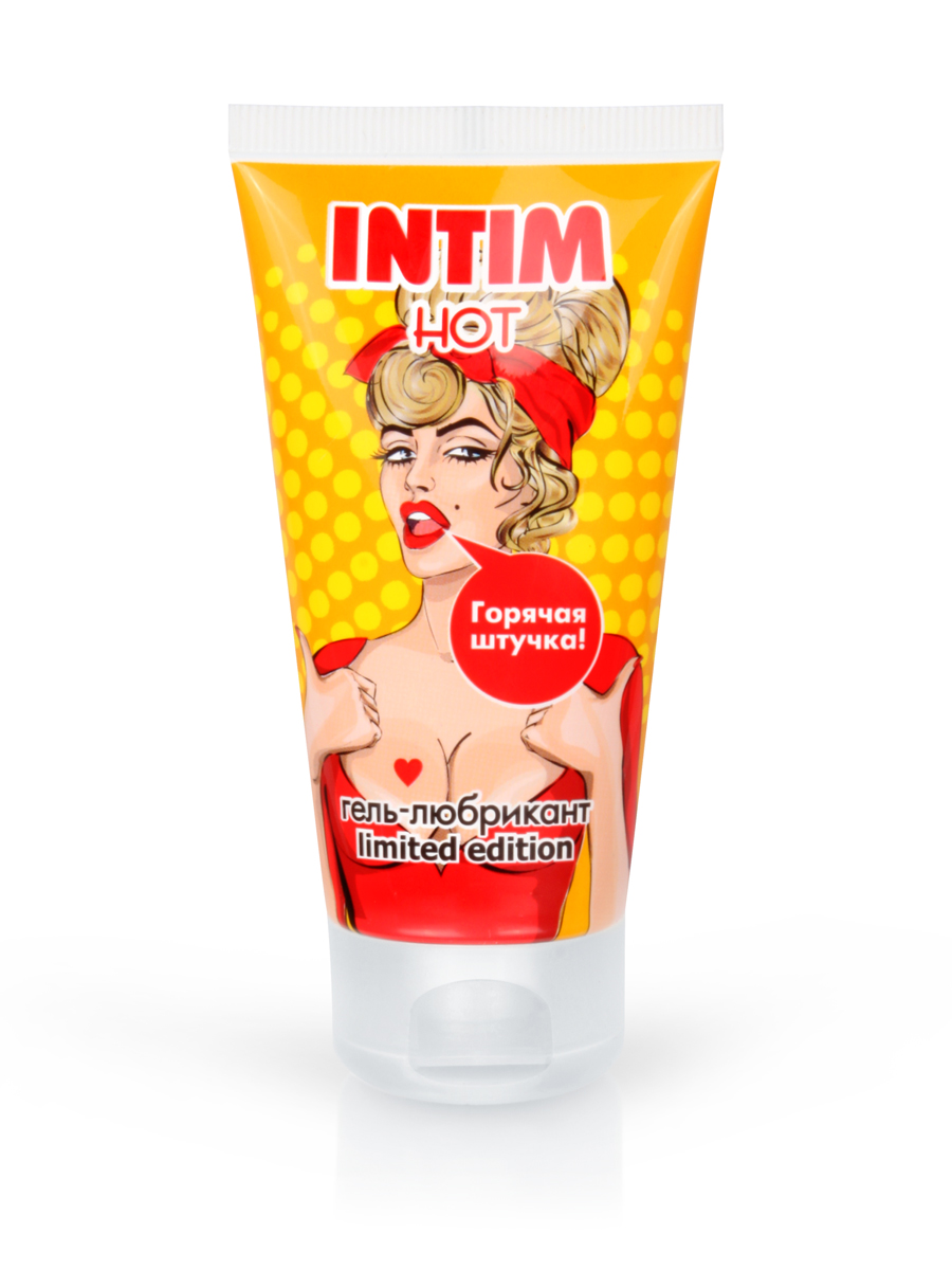 Гель-любрикант INTIM HOT серии LIMITED EDITION туб пластиковый 50 г арт. LB-6000 арт. LB-60004-1
