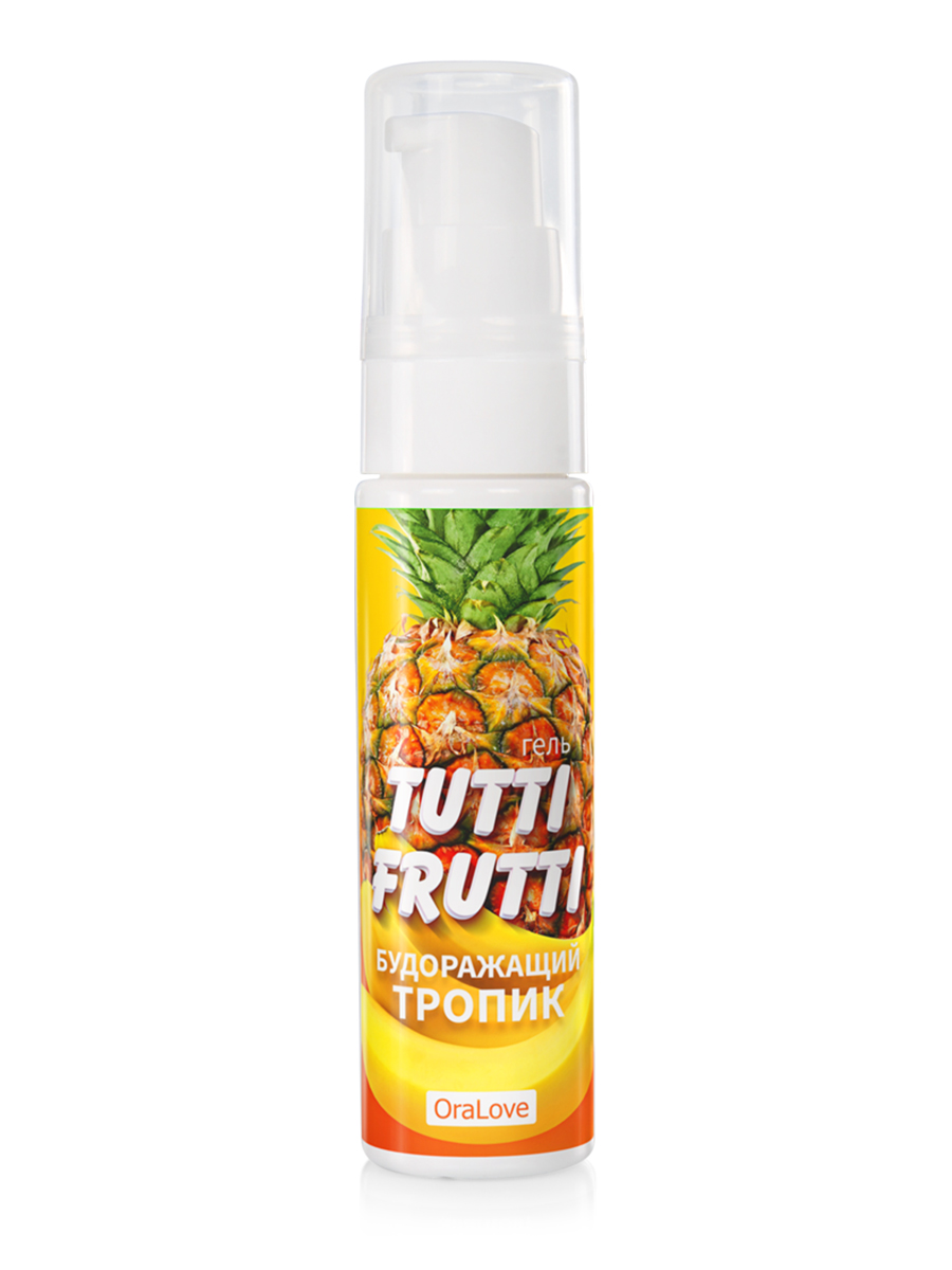 ГЕЛЬ "TUTTI-FRUTTI ТРОПИК" серии "OraLove" 30г  арт. LB-30004 арт. LB-30004