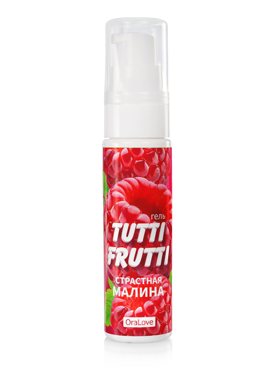 ГЕЛЬ "TUTTI-FRUTTI МАЛИНА" серии "OraLove" 30г  арт. LB-30003 арт. LB-30003