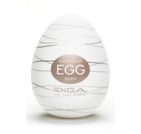 TENGA №6 Стимулятор яйцо SILKY  арт.EGG-006