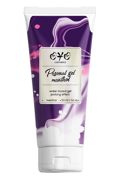 Гель увлажняющий на водной основе OYO PERSONAL GEL MENTOL, 50 мл. арт. OYO-PGM
