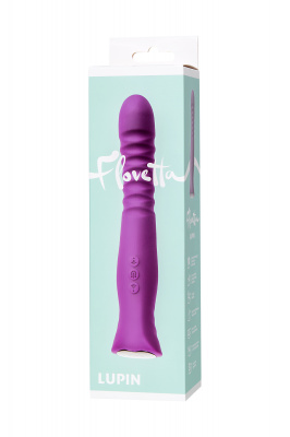 Вибратор Flovetta by Toyfa LUPIN, силикон, фиолетовый, 22 см арт. 457711