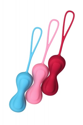 Набор вагинальных шариков Satisfyer  Balls C02 Double, Силикон, Ассорти, Ø 3,2 см арт. J01510