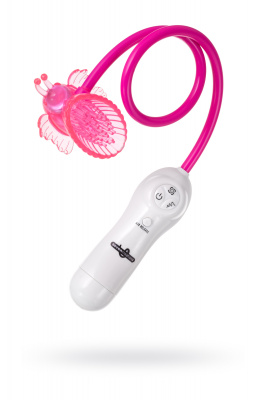 Вибратор бабочка Dream Toys, ПВХ+ABS пластик и нейлон, розовый, 8 см. арт. 50914