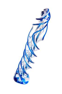 Нереалистичный фаллоимитатор Sexus Glass, стекло, прозрачный, 18,5 см арт. 912002