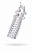 Насадка с шариками TOYFA, TPE, прозрачный, 13 см арт. 818027-1