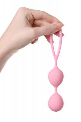 Вагинальные шарики A-Toys by TOYFA Rai, силикон, розовые, 17 см арт. 764012