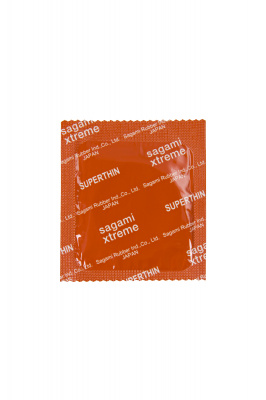 Презервативы Sagami, xtreme, 0.04, латекс, 19 см, 5,4 см, 3 шт. арт. 750/1