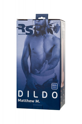 Фаллоимитатор RS Silicone Matthew M с уникальным материалом, телесный, 24,5 см арт. 9420008