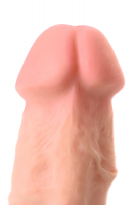 Реалистичный фаллоимитатор TOYFA RealStick Elite DILDO, TPR, телесный, 20 см арт. 982008-1