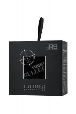Вибропуля RealStick CALIBER, черная арт. 983050