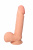 Вибратор с пультом ДУ TOYFA RealStick Elite Vibro, TPR, телесный, 10 режимов вибрации, 20 см арт. 987002
