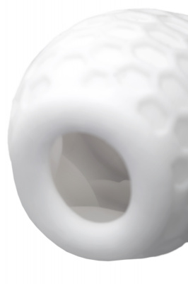 Мастурбатор A-Toys Pufl, ТРЕ, белый, 6 см, Ø 2,7 см арт. 763017