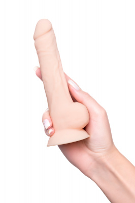Фаллоимитатор RealStick Silicone Kit H, сайлекспан, телесный, 18 см арт. 9420010
