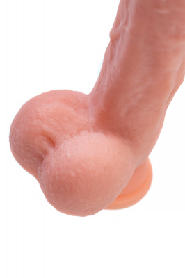 Реалистичный фаллоимитатор RealStick Nude Ever, PVC, телесный, 21 см арт. 582026