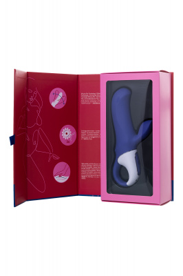 Нереалистичный вибратор Satisfyer Vibes Magic Bunny, силикон, фиолетовый, 17,7 см. арт. EE73-826-1017