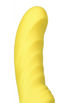 Нереалистичный вибратор Satisfyer Vibes Yummy Sunshine, силикон, желтый, 22,5 см. арт. EE73-879-1017