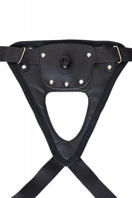 Страпон на креплении TOYFA RealStick Strap-On Harley, TPR, телесный, 17,3 см арт. 972003