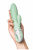 Нереалистичный вибратор Satisfyer Air Pump Bunny 5, силикон, зеленый, 15 см. арт. J2018-257