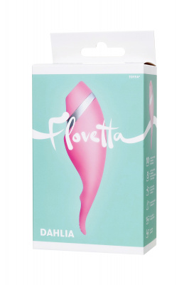 Многофункциональный стимулятор эрогенных зон Flovetta by Toyfa DAHLIA, силикон, розовый, 14 см арт. 457706