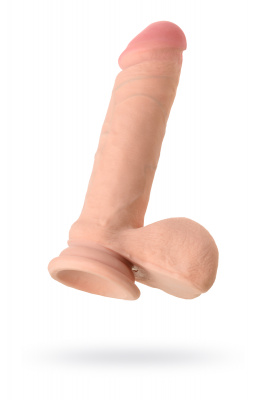 Реалистичный фаллоимитатор TOYFA RealStick Elite DILDO, TPR, телесный, 20 см арт. 982002-1