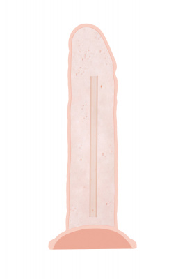 Фаллоимитатор RealStick Silicone Jared L, сайлекспан, телесный, 18 см арт. 9420011
