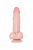 Реалистичный фаллоимитатор My Babe My Dainty, TPE, телесный, 20,5 см арт. 583003