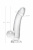 Реалистичный фаллоимитатор A-Toys by TOYFA Cryst, TPE, прозрачный, 15 см арт. 762005 Реалистичный фаллоимитатор A-Toys by TOYFA Cryst, TPE, прозрачный, 15 см арт. 762005