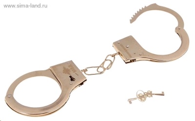 НАРУЧНИКИ МЕТАЛЛ артикул 315552 арт. 315552