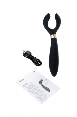 Многофункциональный стимулятор для пар Satisfyer Partner Multifun 3, силикон, чёрный, 23,5 см. арт. J2018-40-Black