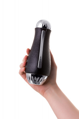 Мастурбатор нереалистичный Nalone Bling, TPE, Чёрный, 19,8 см арт. CS-F005