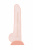 Фаллоимитатор RealStick Silicone Kit H, сайлекспан, телесный, 18 см арт. 9420010