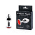 SILVER PLUG SMALL (металл.) цвет кристалла красный, L-74 mm, D-30 mm, арт. SS-16 арт. SS-16