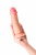 Реалистичный фаллоимитатор TOYFA RealStick Elite Tobias, TPR, телесный, 18 см арт. 982039-1