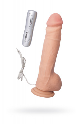 Реалистичный вибратор TOYFA RealStick Elite Franklin, TPR, телесный, 24 см арт. 981003-1